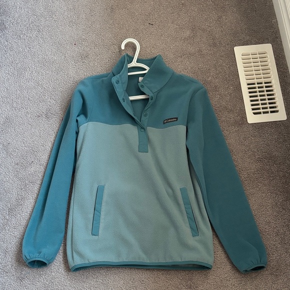 Columbia Tops - Columbia Blue Fleece Pullover